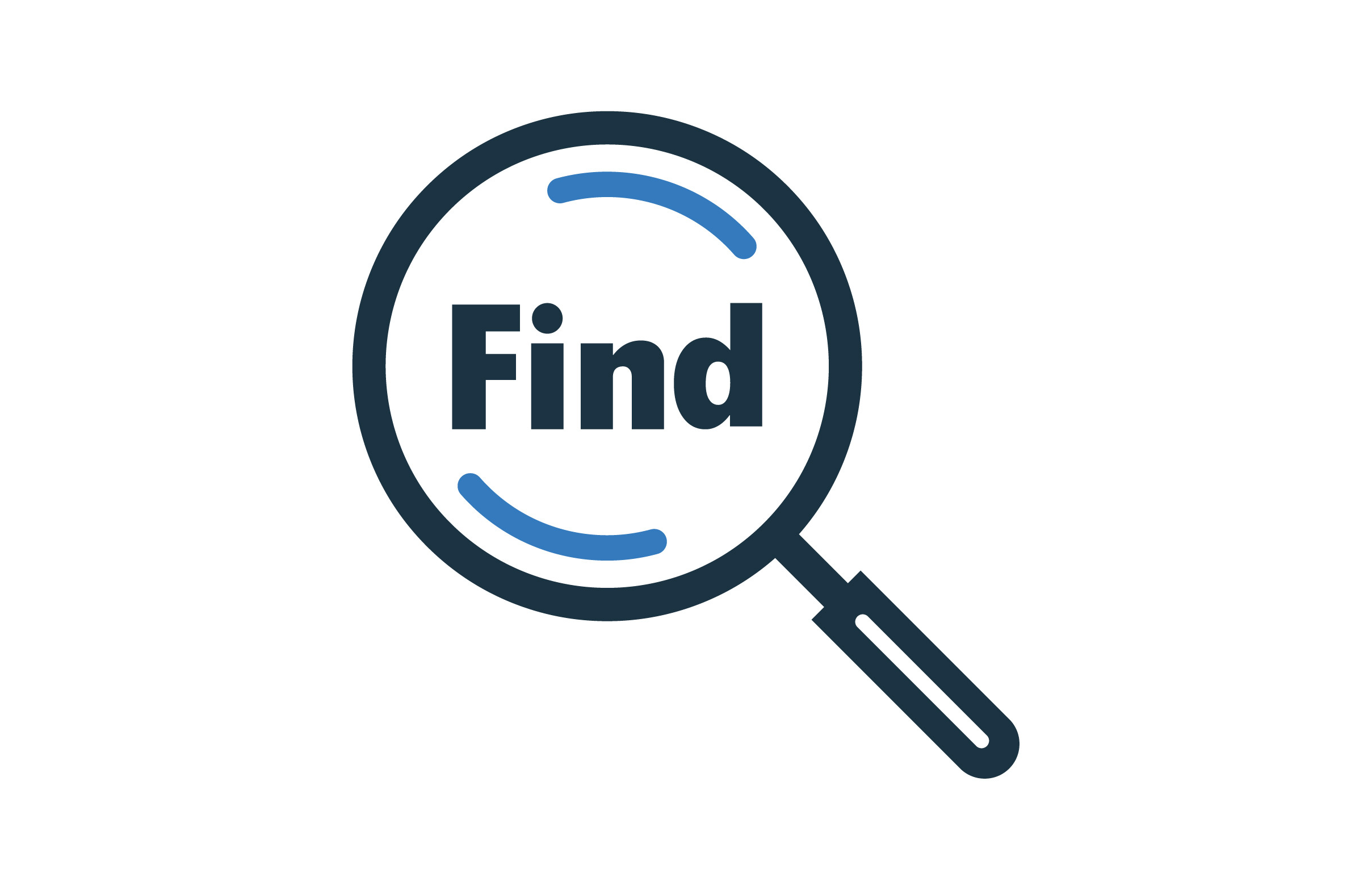 Find magnifying glass